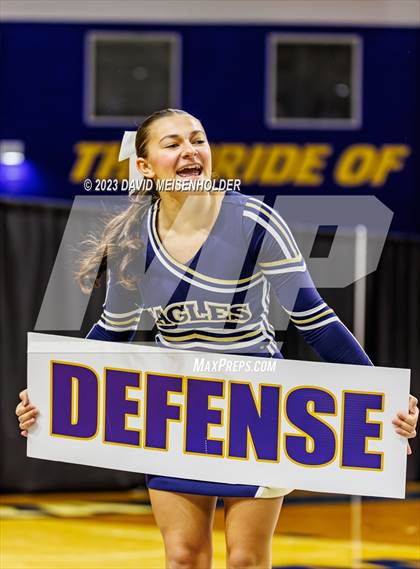 Thumbnail 1 in Nassau County Gameday Cheer Class B Final (Hofstra University) photogallery.