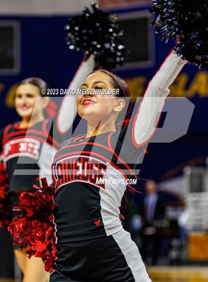 Thumbnail 1 in Nassau County Gameday Cheer Class B Final (Hofstra University) photogallery.