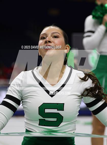 Thumbnail 2 in Nassau County Gameday Cheer Class B Final (Hofstra University) photogallery.