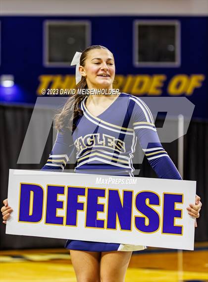 Thumbnail 1 in Nassau County Gameday Cheer Class B Final (Hofstra University) photogallery.