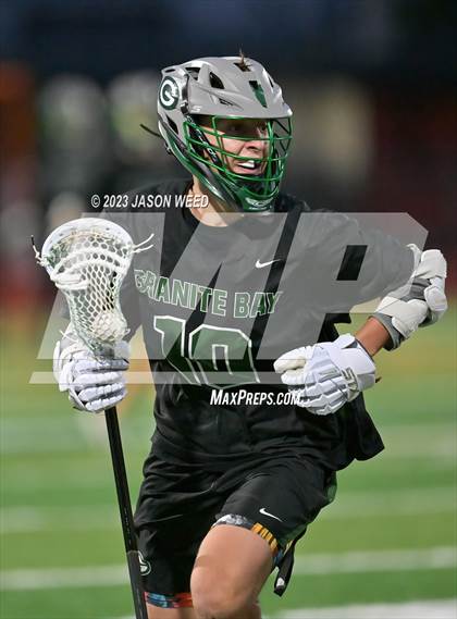 Thumbnail 1 in Granite Bay vs. California (CIF NCS D1 Playoff) photogallery.
