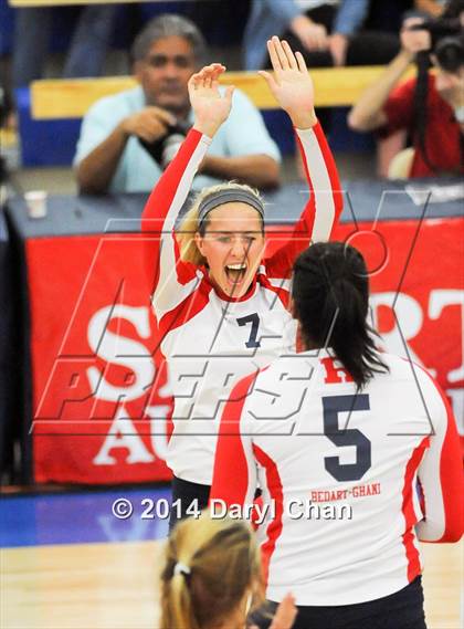 Thumbnail 3 in Pitman vs. Redondo Union (CIF D1 State Final) photogallery.