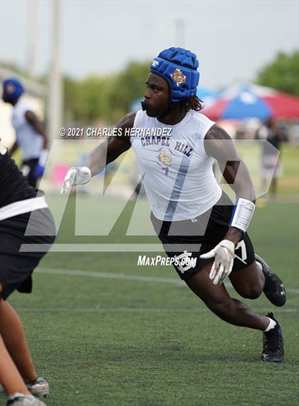 Thumbnail 1 in Chapel Hill vs. Kaufman (Texas State 7-on-7 Tournament) photogallery.