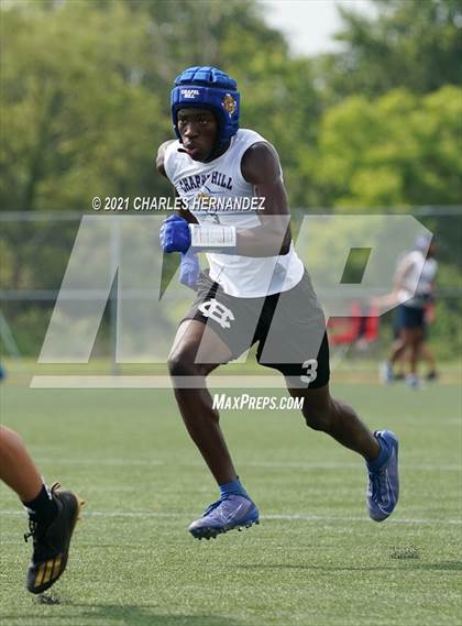 Thumbnail 2 in Chapel Hill vs. Kaufman (Texas State 7-on-7 Tournament) photogallery.
