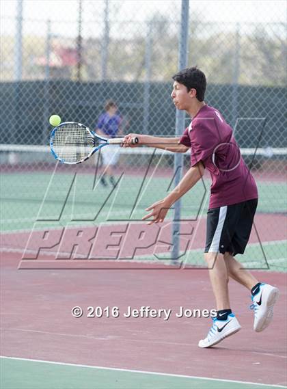 Thumbnail 1 in Rehoboth Christian vs Miyamura  photogallery.