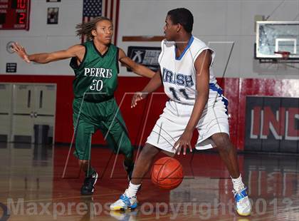 Thumbnail 2 in Perris vs Sacred Heart (MaxPreps Holiday Classic) photogallery.