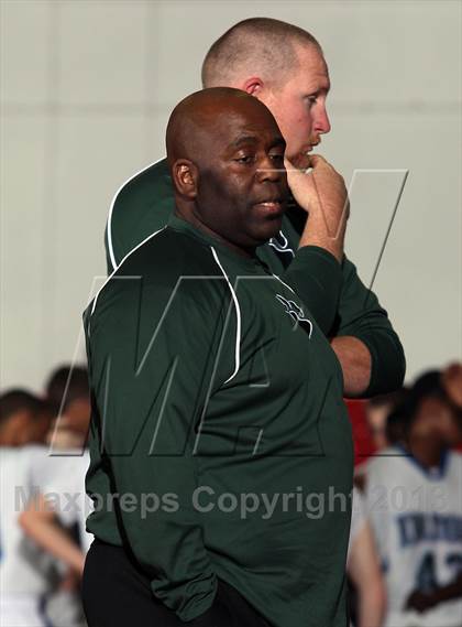 Thumbnail 1 in Perris vs Sacred Heart (MaxPreps Holiday Classic) photogallery.