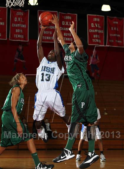 Thumbnail 1 in Perris vs Sacred Heart (MaxPreps Holiday Classic) photogallery.