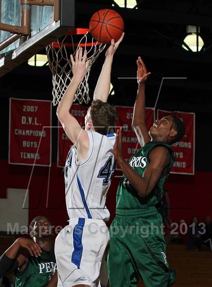 Thumbnail 1 in Perris vs Sacred Heart (MaxPreps Holiday Classic) photogallery.