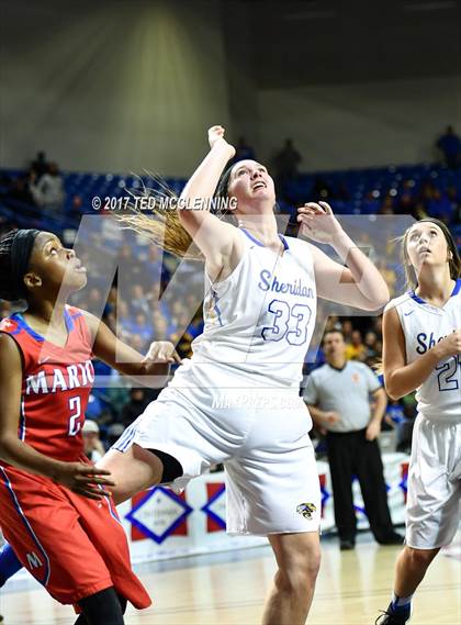 Thumbnail 2 in Sheridan vs. Marion (AAA 6A Final) photogallery.