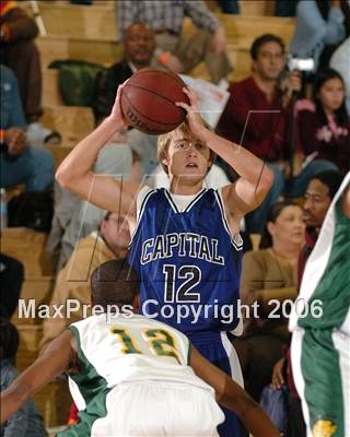 Thumbnail 2 in Capital Christian vs. Kennedy (Hoops for the Hungry) photogallery.