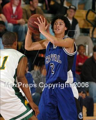 Thumbnail 3 in Capital Christian vs. Kennedy (Hoops for the Hungry) photogallery.