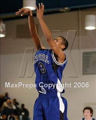Thumbnail 1 in Capital Christian vs. Kennedy (Hoops for the Hungry) photogallery.