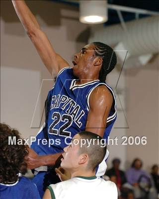 Thumbnail 3 in Capital Christian vs. Kennedy (Hoops for the Hungry) photogallery.