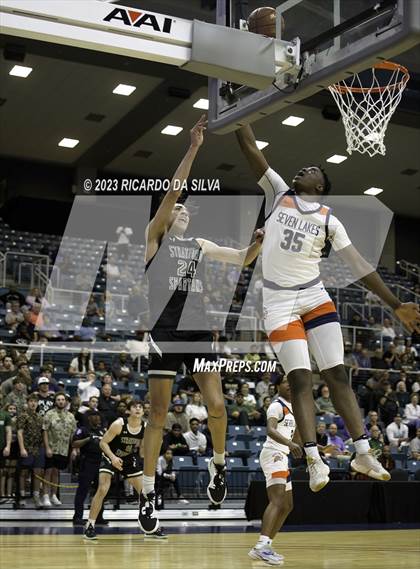 Thumbnail 2 in Seven Lakes vs Stratford (UIL 6A Region 3 & 4 Regional Quarterfinals) photogallery.