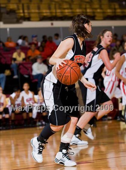 Thumbnail 1 in Wellington vs Texoma Christian (Fantasy of Lights Tournament) photogallery.