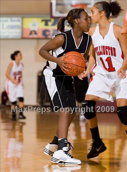 Thumbnail 2 in Wellington vs Texoma Christian (Fantasy of Lights Tournament) photogallery.