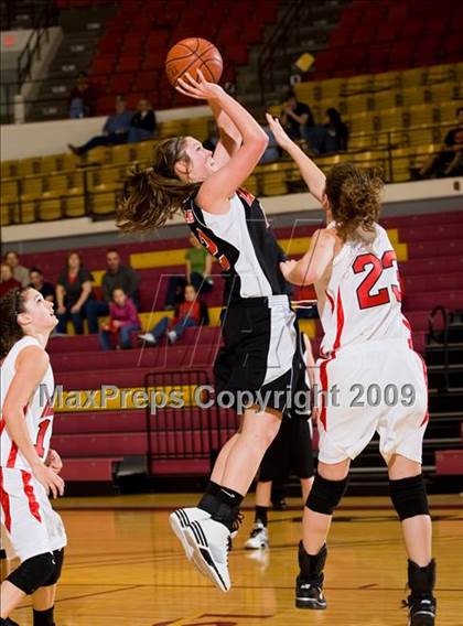 Thumbnail 3 in Wellington vs Texoma Christian (Fantasy of Lights Tournament) photogallery.