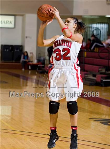 Thumbnail 1 in Wellington vs Texoma Christian (Fantasy of Lights Tournament) photogallery.
