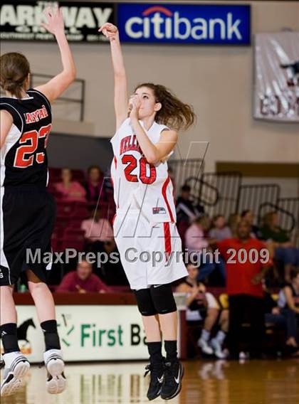 Thumbnail 1 in Wellington vs Texoma Christian (Fantasy of Lights Tournament) photogallery.