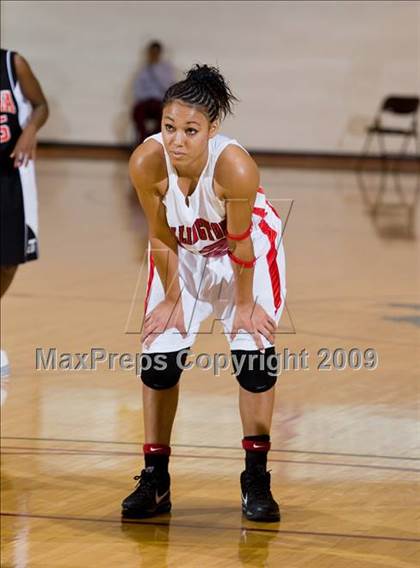 Thumbnail 3 in Wellington vs Texoma Christian (Fantasy of Lights Tournament) photogallery.