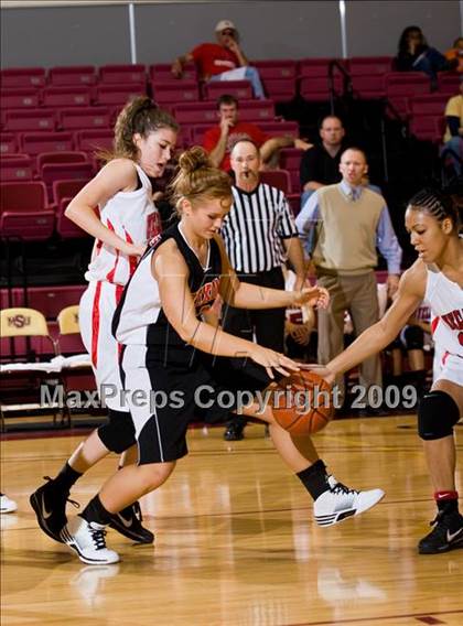 Thumbnail 1 in Wellington vs Texoma Christian (Fantasy of Lights Tournament) photogallery.