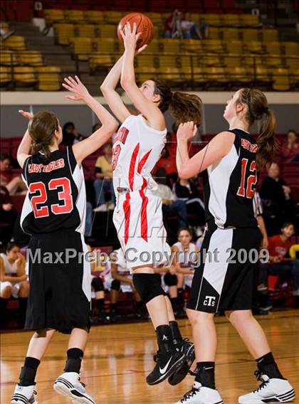 Thumbnail 1 in Wellington vs Texoma Christian (Fantasy of Lights Tournament) photogallery.