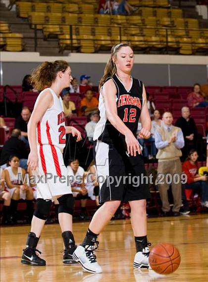 Thumbnail 3 in Wellington vs Texoma Christian (Fantasy of Lights Tournament) photogallery.