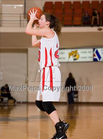 Thumbnail 2 in Wellington vs Texoma Christian (Fantasy of Lights Tournament) photogallery.