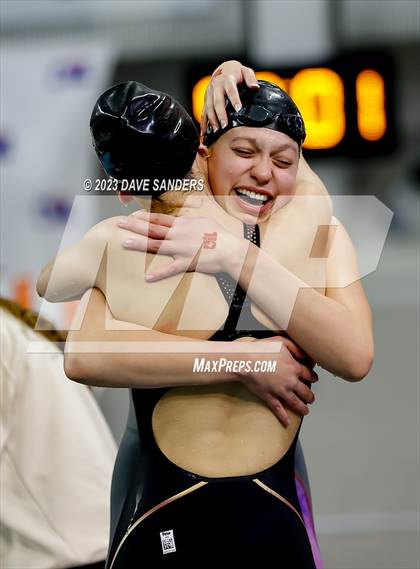 Thumbnail 3 in UIL 5A State Varsity Swim & Dive Finals photogallery.