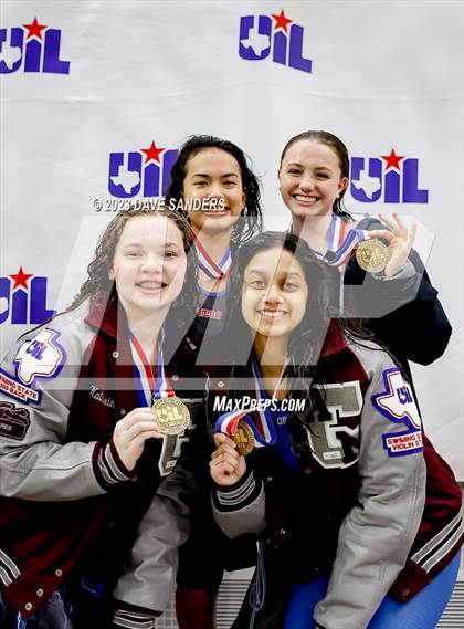 Thumbnail 2 in UIL 5A State Varsity Swim & Dive Finals photogallery.