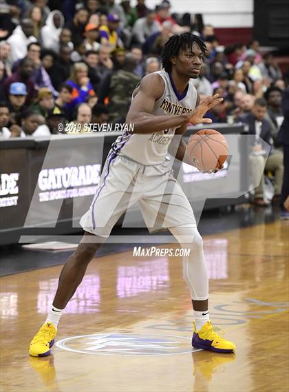 Thumbnail 2 in University vs. Montverde Academy (GEICO National Tournament Quarterfinal) photogallery.