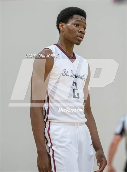 Thumbnail 2 in St. Benedict's Prep vs. Bergen Catholic (Hoop Group NJ Tip Off Classic) photogallery.