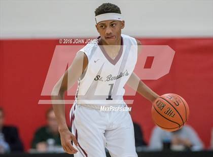 Thumbnail 3 in St. Benedict's Prep vs. Bergen Catholic (Hoop Group NJ Tip Off Classic) photogallery.