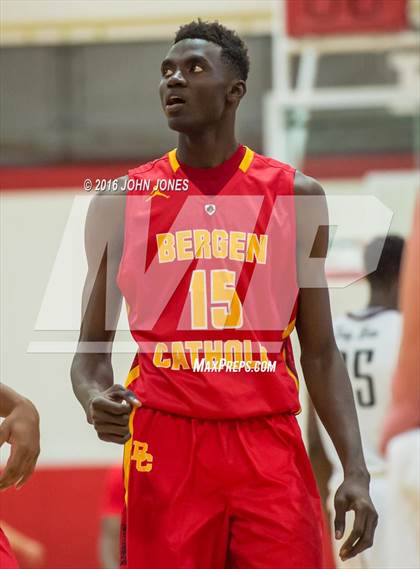 Thumbnail 3 in St. Benedict's Prep vs. Bergen Catholic (Hoop Group NJ Tip Off Classic) photogallery.