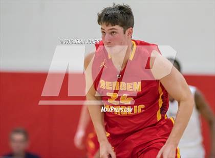 Thumbnail 1 in St. Benedict's Prep vs. Bergen Catholic (Hoop Group NJ Tip Off Classic) photogallery.