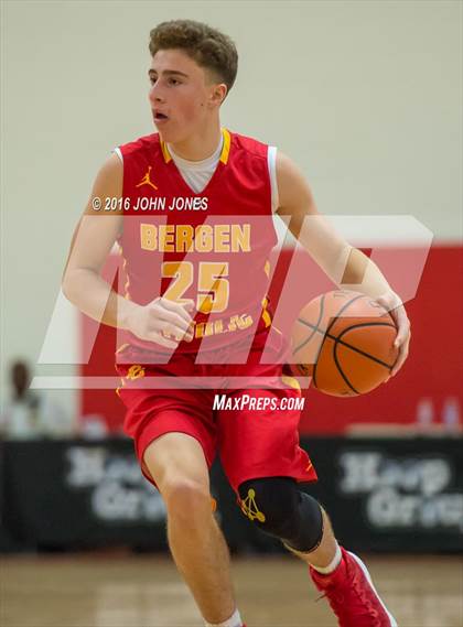 Thumbnail 3 in St. Benedict's Prep vs. Bergen Catholic (Hoop Group NJ Tip Off Classic) photogallery.
