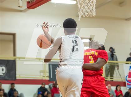 Thumbnail 2 in St. Benedict's Prep vs. Bergen Catholic (Hoop Group NJ Tip Off Classic) photogallery.