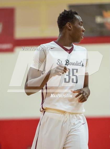 Thumbnail 3 in St. Benedict's Prep vs. Bergen Catholic (Hoop Group NJ Tip Off Classic) photogallery.
