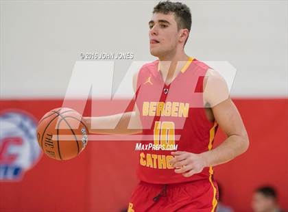 Thumbnail 2 in St. Benedict's Prep vs. Bergen Catholic (Hoop Group NJ Tip Off Classic) photogallery.