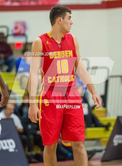 Thumbnail 2 in St. Benedict's Prep vs. Bergen Catholic (Hoop Group NJ Tip Off Classic) photogallery.