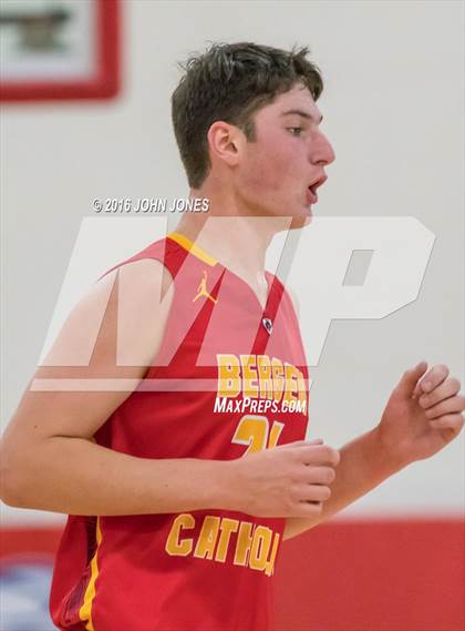Thumbnail 1 in St. Benedict's Prep vs. Bergen Catholic (Hoop Group NJ Tip Off Classic) photogallery.