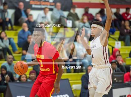 Thumbnail 3 in St. Benedict's Prep vs. Bergen Catholic (Hoop Group NJ Tip Off Classic) photogallery.