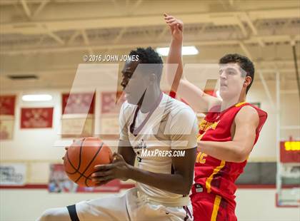 Thumbnail 3 in St. Benedict's Prep vs. Bergen Catholic (Hoop Group NJ Tip Off Classic) photogallery.