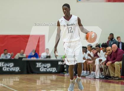 Thumbnail 2 in St. Benedict's Prep vs. Bergen Catholic (Hoop Group NJ Tip Off Classic) photogallery.