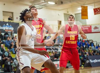 Thumbnail 3 in St. Benedict's Prep vs. Bergen Catholic (Hoop Group NJ Tip Off Classic) photogallery.