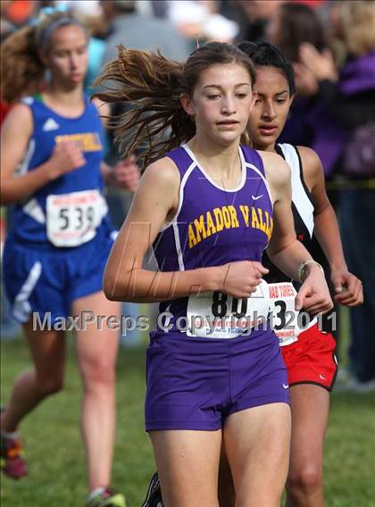 Thumbnail 2 in CIF NCS Crooss County Championships (Girls D1) photogallery.