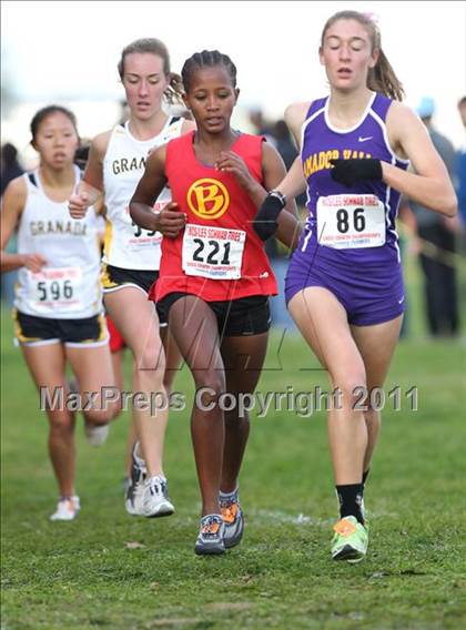 Thumbnail 1 in CIF NCS Crooss County Championships (Girls D1) photogallery.