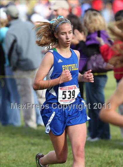 Thumbnail 3 in CIF NCS Crooss County Championships (Girls D1) photogallery.