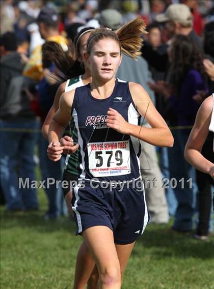 Thumbnail 2 in CIF NCS Crooss County Championships (Girls D1) photogallery.